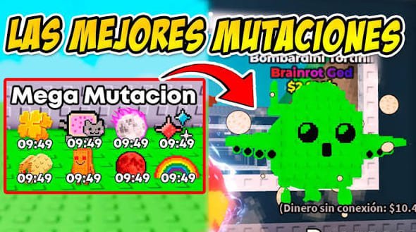 Mutaciones especiales en Roba un Brainrot: cómo identificarlas y organizar mejor tu colección